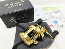 釣具 買取 シマノ ベイトリール カルカッタコンクエスト 201HG CTCQ201HG