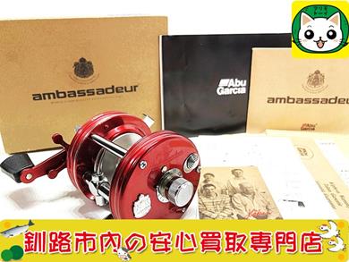 ABU-アンバサダー-5500C　クラシック-レッド　ベイトリール 買取