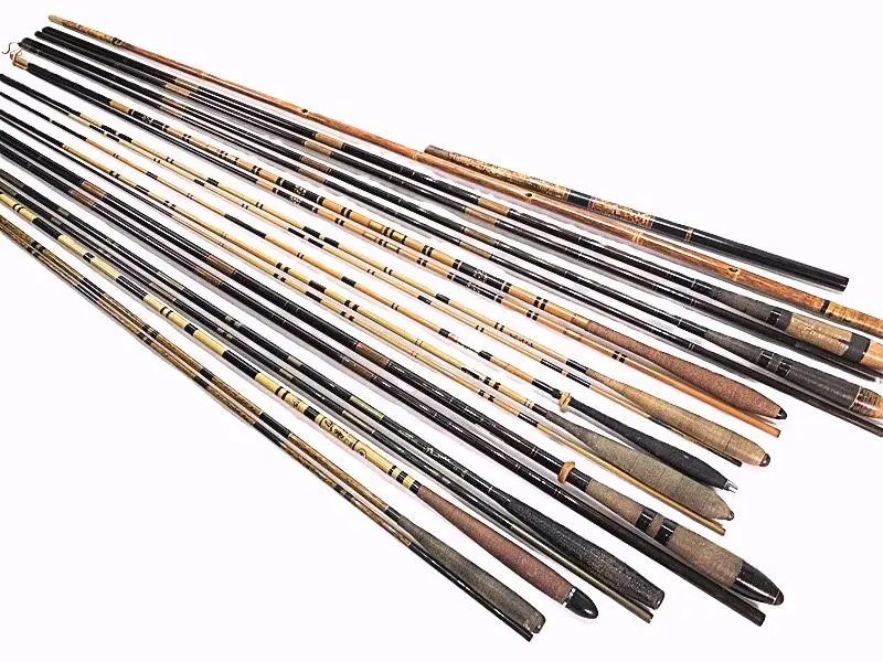 へら竿を大量にまとめて買取