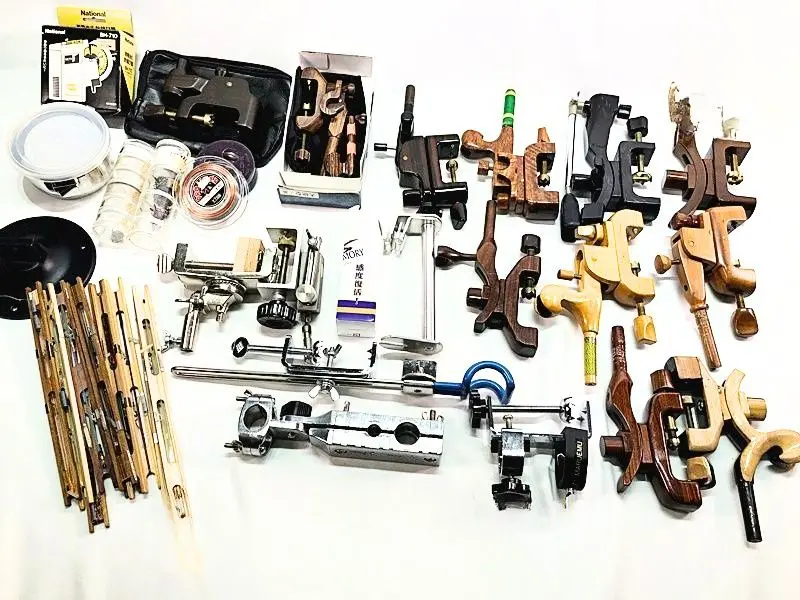 へら道具・万力・竿掛けなど周辺用品の買取