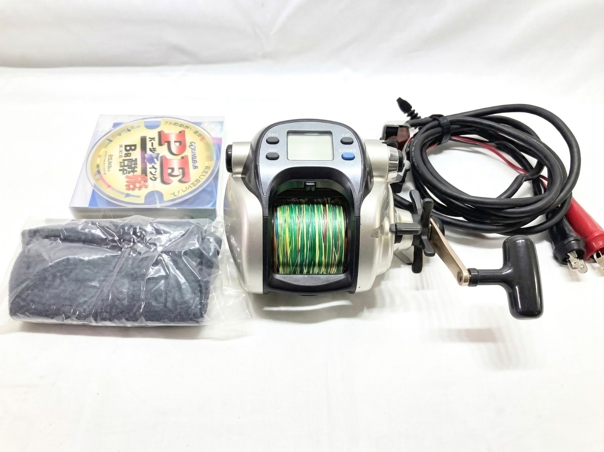 ダイワ スーパータナコン S600W 洗える電動 リール 液晶薄い 動作確認済  同