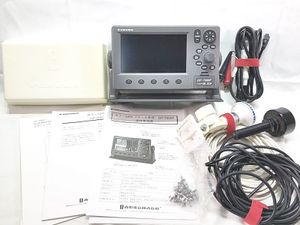 フルノ GPS プロッタ魚探 GP-7000F 中古 電源ON確認済み その他不明 現状お渡し品