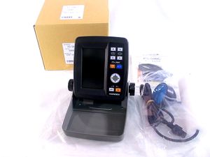 ホンデックス【4.3型ワイドカラー液晶ポータブル魚探 PC-500C TD7ワカサギパック】#29307