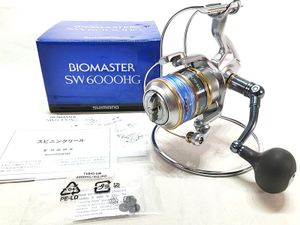 SHIMANO シマノ スピニングリール バイオマスター SW6000HG 使用品 同
